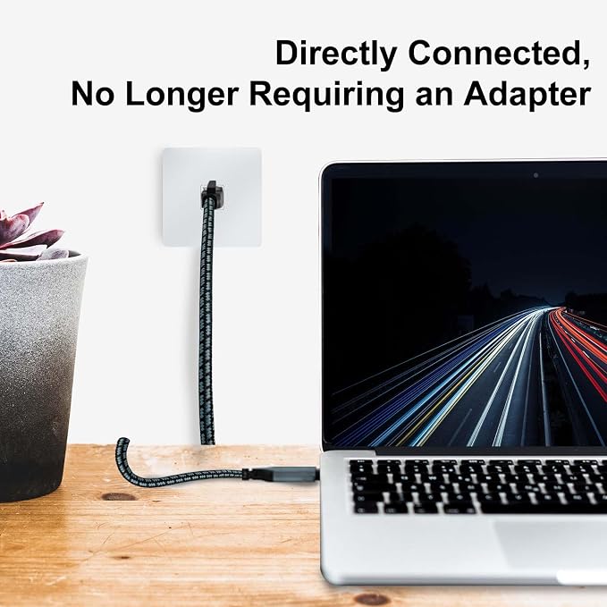 USB C to Ethernet Cable, 15 Feet Type C to Gigabit Ethernet Cable, USB C to - Image 4
