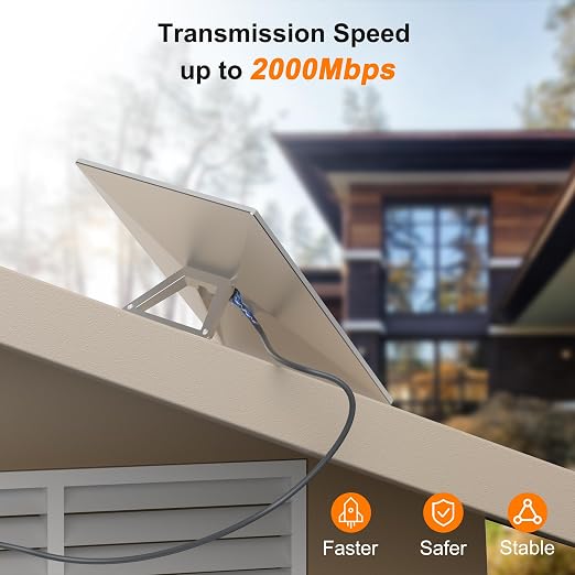 Starlink Gen 3 20FT/6M Short Ethernet Cable, Waterproof Outdoor Extension - Image 7
