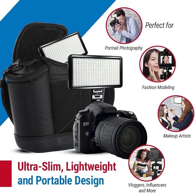 Vidpro LED-530 Photo and Video Light Kit - Image 7
