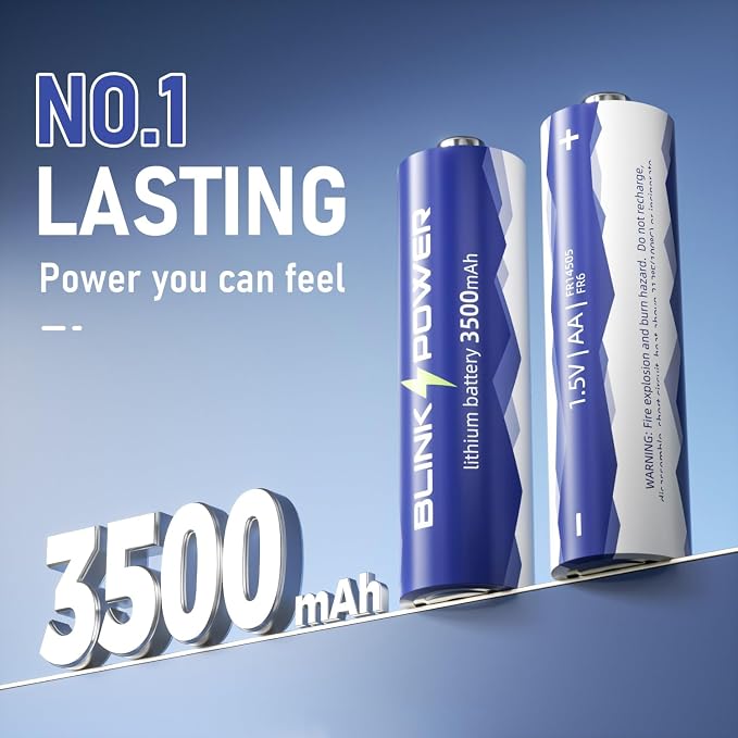 Blinkspower™ Lithium Batteries AA 512 Bulk Pack, 3500mAh NO.1 Lasting 1.5V - Image 2