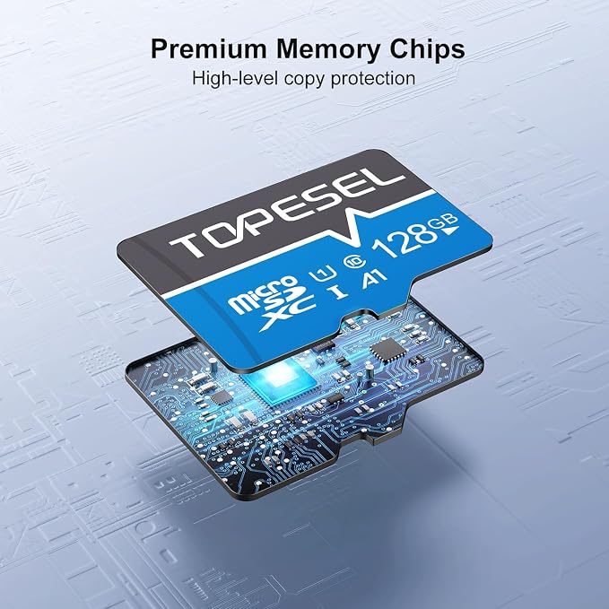TOPESEL 128GB Micro SD Card 2 Pack Memory Cards UHS-I TF Card Class 10 - Image 6