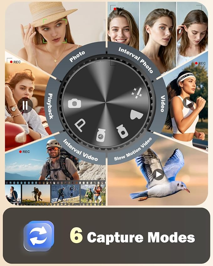 NBD 8K Digital Cameras for Photography, 64MP Camara Fotograficas, Travel - Image 4