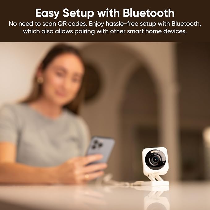 WYZE Cam v4, 2.5K HD WiFi Smart Home Security Camera, Pet/Baby Monitor - Image 8