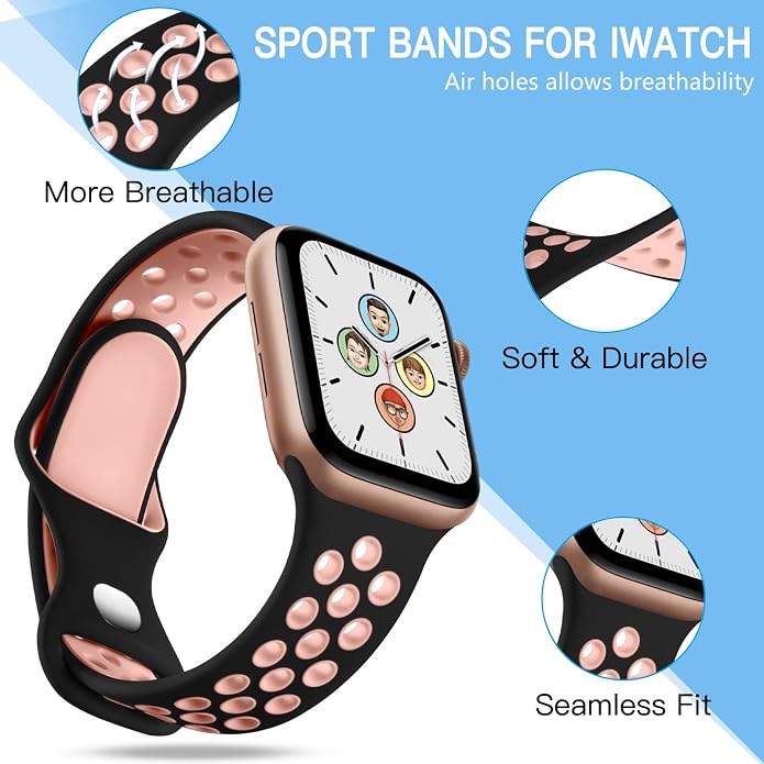 Adorve 4 Pack Sport Bands Compatible - Image 2