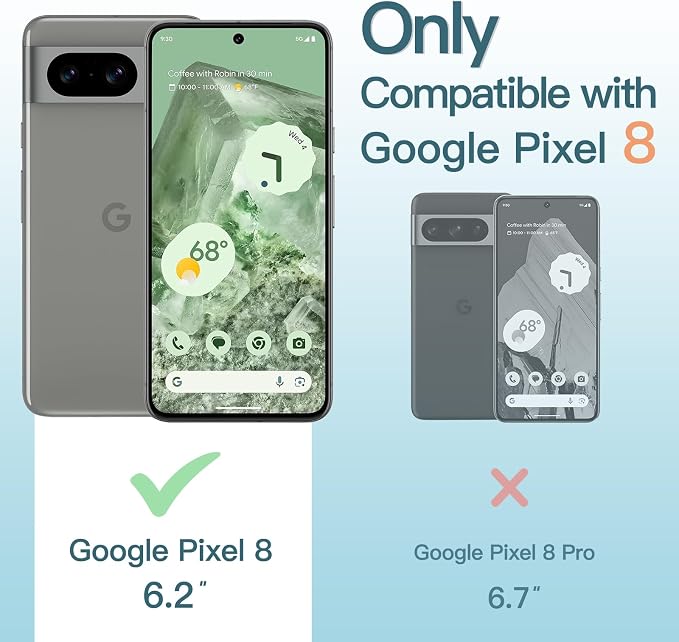 JETech Screen Protector for Google Pixel 8 - Image 2