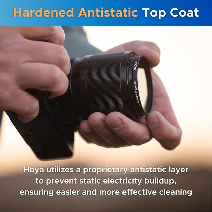 Hoya EVO Antistatic 86 mm Lens Filter — Premium Optical Glass w/ 16-Layer SMC - Image 4