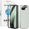 OMOTON 3 Pack Screen Protector for Google Pixel 10a +2 Pack Camera Lens by OMOTON