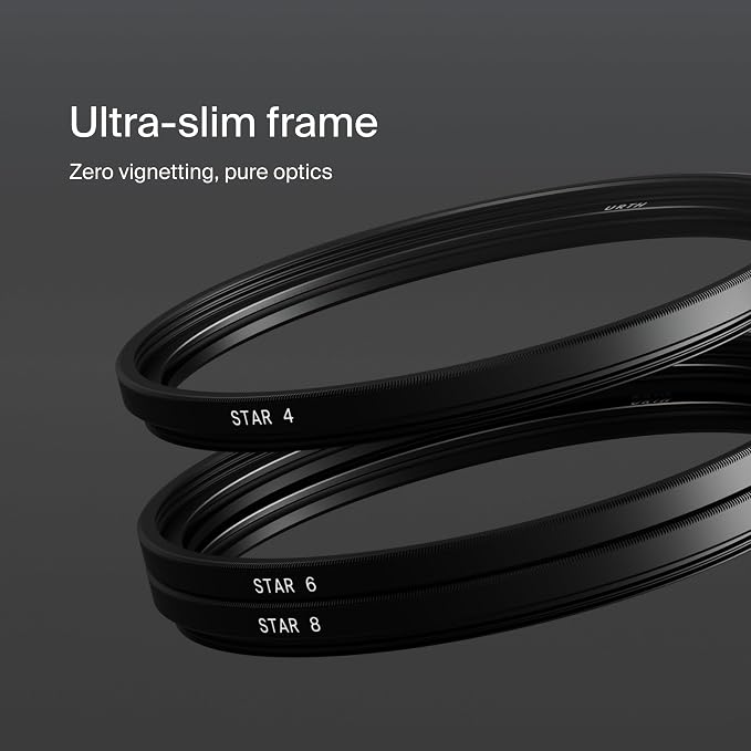 Urth 49mm 3-in-1 Star Lens Filter Kit — 4, 8 Point Starburst Effects - Image 4