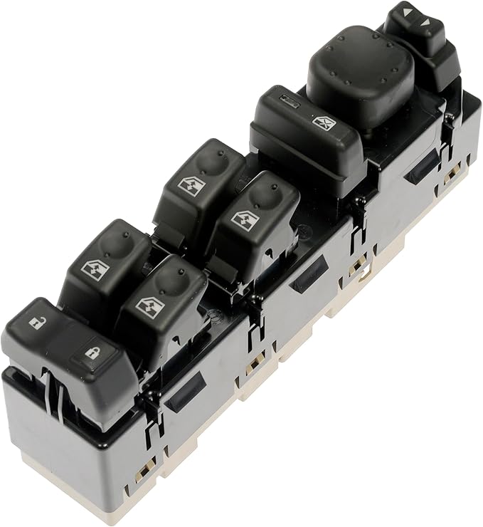 Dorman 901-075 Front Driver Side Master Window Switch Assembly - 8 Button Compatible with Select Cadillac/Chevrolet/GMC Models