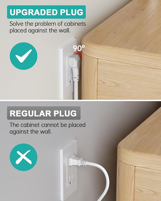 HAPYTHDA in Wall Cable Management Kit,TV Cord Hider for Wall Mounted TV with Two Triple Outlet and 10ft Cord,20A TV Wire Hider for Wall Easy Achieve Safe Cable Management