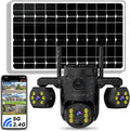 Triple Lens Outdoor Wireless Security Camera, Outdoor Cameras by Unknown