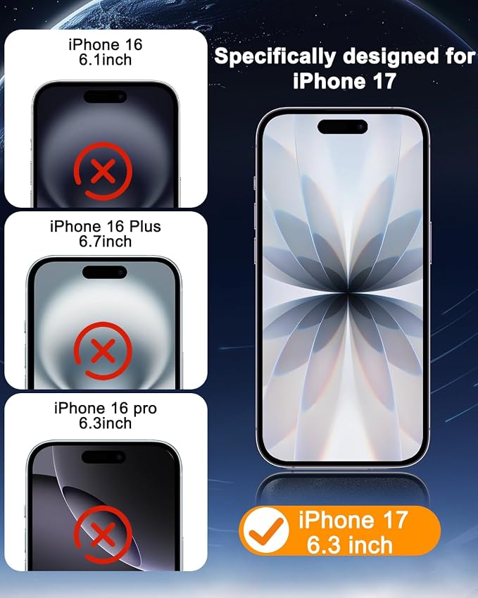 SIBEITU 3 Pack Screen Protector - Image 2