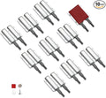 Double Magnetic Push Latch, 10 Pack Heavy Duty Touch Latch Hardware for Cabinet Drawer Wardrobe Kitchen Door