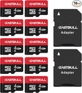 EASTBULL 4GB 10-Pack of Micro SD Card, 4GB SD Cards Pack Full HD Video 90MB/s by EASTBULL