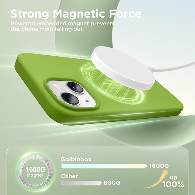 GolbinBox Magnetic for iPhone 15 Case, Compatible - Image 3