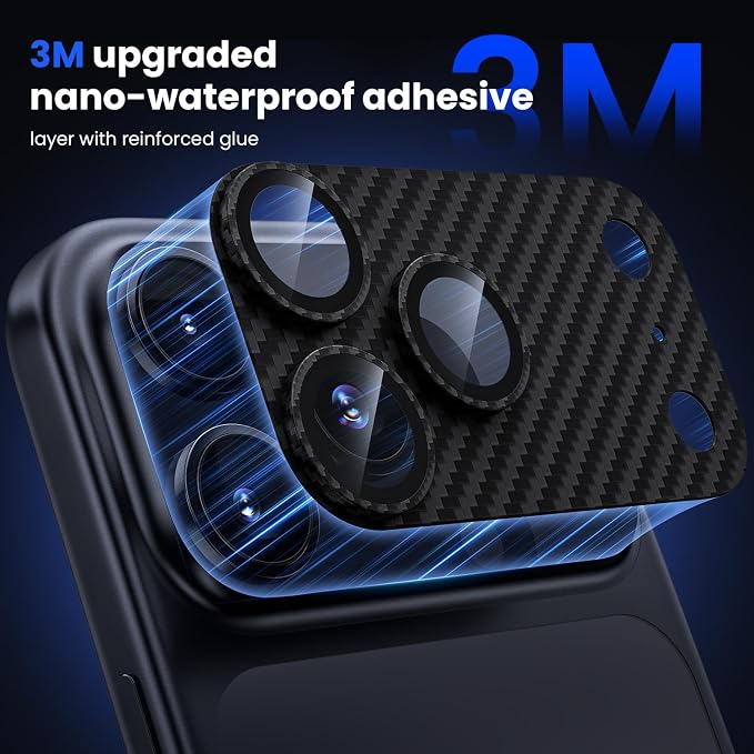 WSKEN for iPhone 17 Pro Max Camera Lens Protector, Metal Aluminum Alloy - Image 3