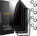 Lesakit 4+4 Pack Privacy Screen Protector by Lesakit