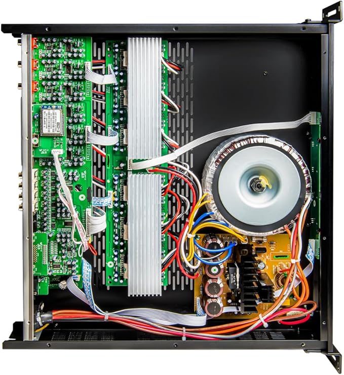 OSD Audio Nero Max12: 6-Zone, 6-Source Amplifier 80W Power, Multi-Room Audio Control, App Integration for iOS & Android, Expand up to 18 Zones, Control4 Driver Support
