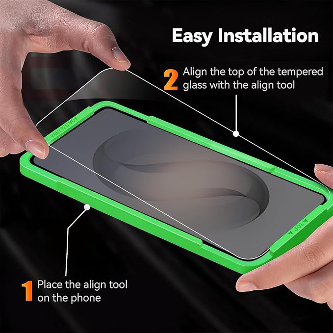 Wiaocit 3 Pack Tempered Glass Screen Protector - Image 2