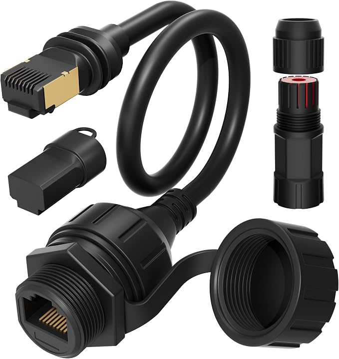 EAZUSE Starlink Ethernet Adapter Gen 3/Mini, Starlink Mini Cable Extension by EAZUSE