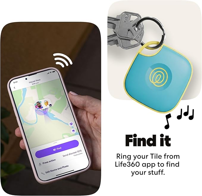 Life360 Tile - Bluetooth Tracker, Keys Finder and Item Locator - Image 4