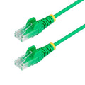 StarTech.com 7ft Green Slim CAT6 Ethernet Cable, Snagless RJ45, 28AWG Pure Bare by StarTech