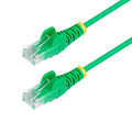 StarTech.com 50ft Green Slim CAT6 Ethernet Cable, Snagless RJ45, 28AWG Pure by StarTech