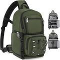 RAINSMORE Camera Bag, DSLR & Mirrorless Camera Sling Bag by RAINSMORE