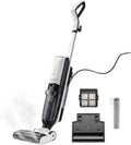 BRAWNIX Wet Dry Vacuum and Mop for Hard Floors | Digital Display | Great for Sticky Messes, Pet Hair, Picks Up Debris & Deep Scrubs | Self Cleaning | Vacuum Cleaner for Hard Floors and Area Rugs