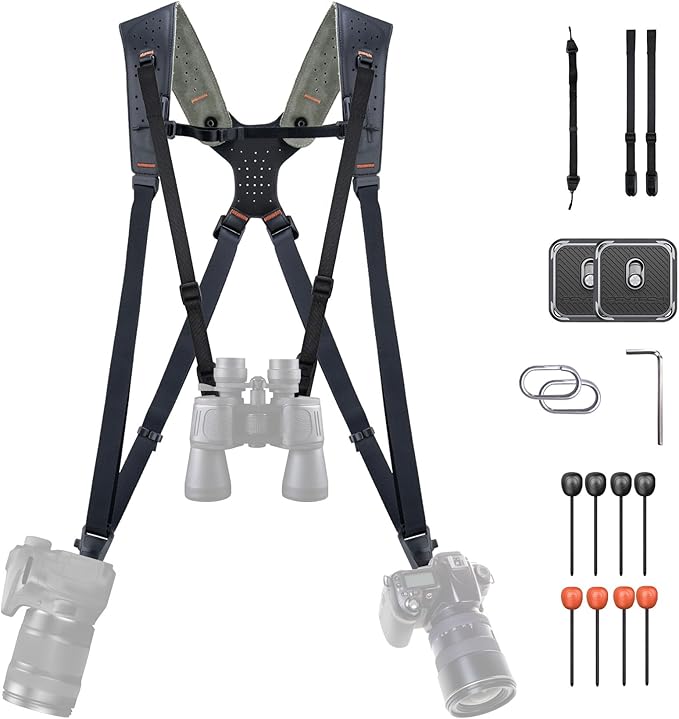 PGYTECH Camera Strap Master, Dual Shoulder Harness by PGYTECH-US