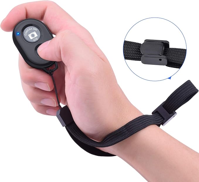 Wireless Camera Remote Shutter for Smartphones, zttopo Wireless Phone Camera - Image 6