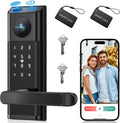 Video Smart Lock with Camera & Doorbell, 5-in-1 Keyless Entry Door Lock with by CAMCAMPSECURITY