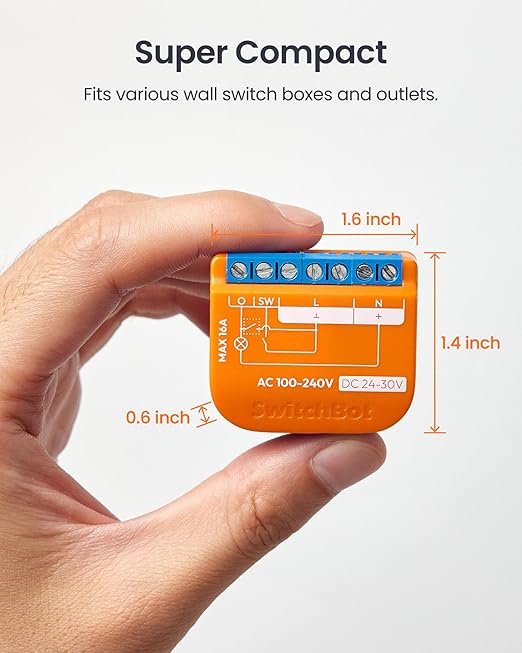 SwitchBot Smart Relay Switch (Relay Switch 1PM US)