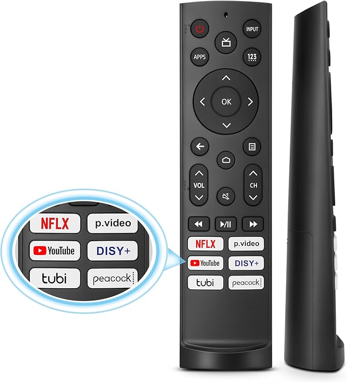 Replacement-for-Hisense-TV-Remote, Universal for Hisense Android/Google Smart TV Remote