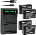 Kastar 4-Pack Battery and LTD2 USB Charger by Kastar