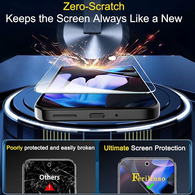 Ferilinso Full Coverage 3 Pack Screen Protector - Image 3
