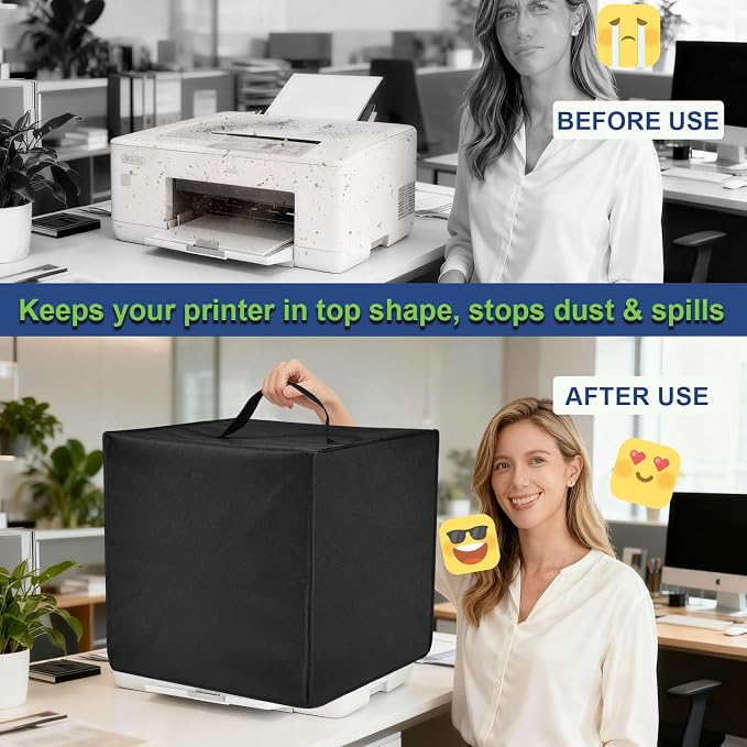 Printer Cover for Brother, Waterproof Anti-Static Thick Dust Cover, Printer - Image 4