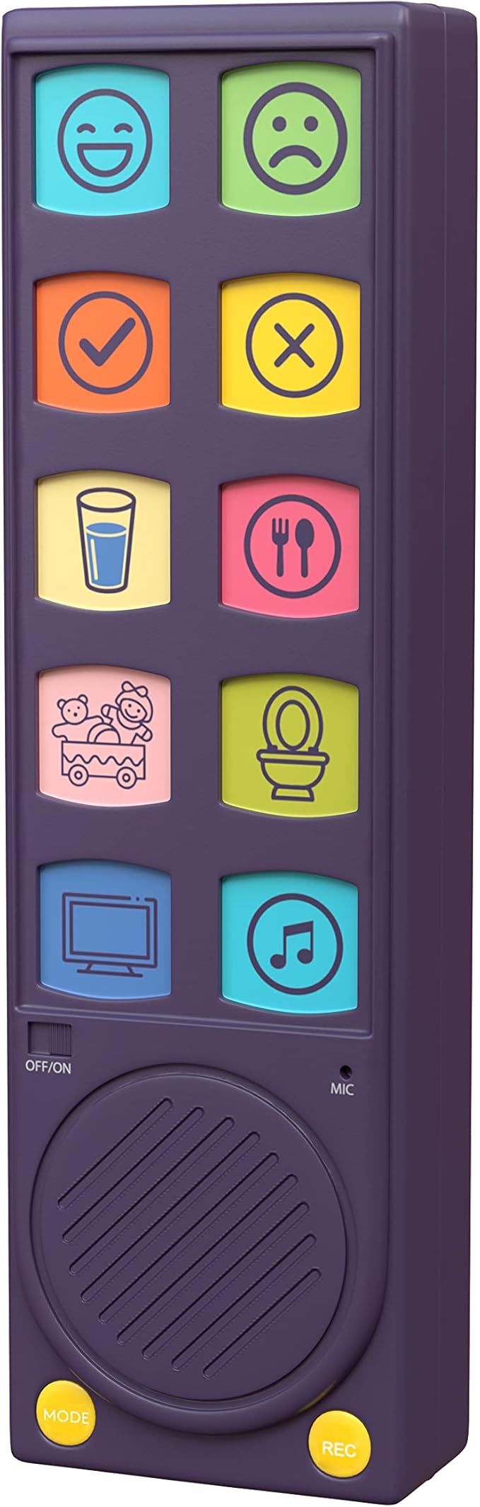 Special Supplies AAC Communication Device Speech Therapy,Talker Buddy Communication Device For Non Verbal Kids & Adults,Autism Talking Aids For Home,School Kids Communication Device W/Recording Option