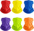 Geyoga 6 Pieces Summer UV Protection Cooling Neck Gaiter Face Clothing Neck by Geyoga