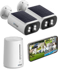 Solar Security Cameras Wireless Outdoor, 4MP Cameras by Obligz