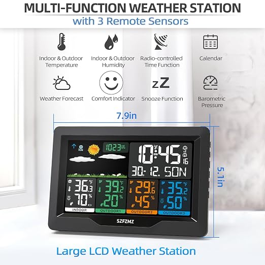 Weather Stations Wireless Indoor Outdoor - Image 6