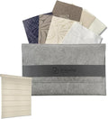 Graywind Roman Shades Light Filtering Roman Window Shades Plain Fold Soft for Doors Bedroom, Custom Size (Fabric Samples)