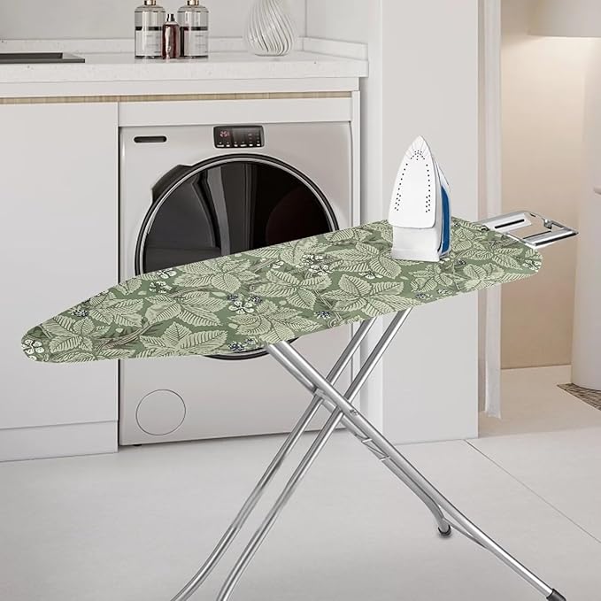 ZCFYGDX Ironing Board Covers Lightweight & Breathable Anti-Slip & Wear-Resistant (15 x 54 in) with Nylon Buckle Straps Elastic Edge Easy to Install, Scorch Resistant, William Morris Prints Size-XL