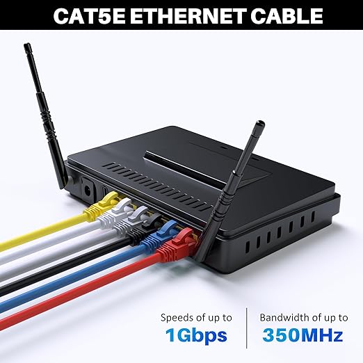 Kxable Cat5e Ethernet Cable 250 FT, Cat 5e Internet Cable, Standard RJ45 - Image 4