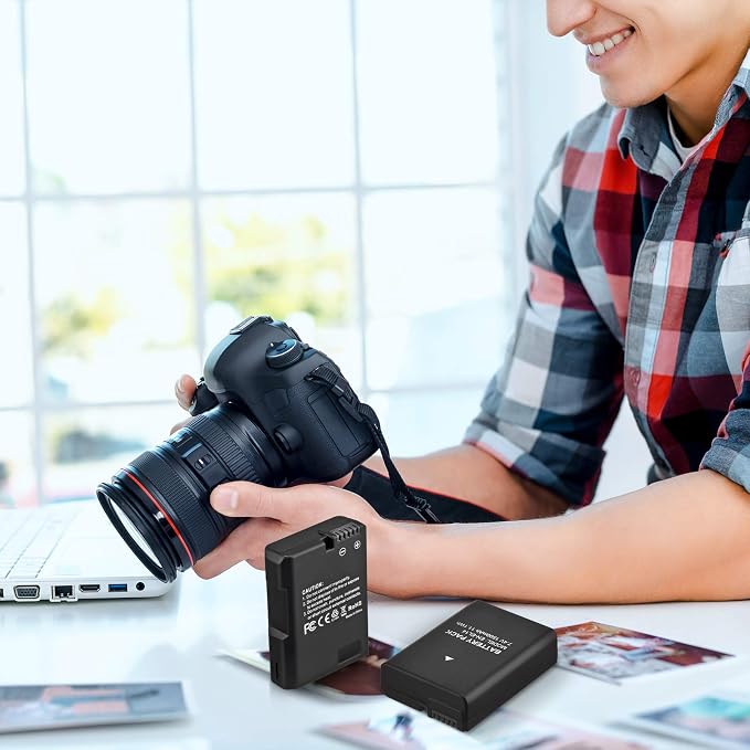 EN-EL14 EN EL14A Battery 2-Pack 1500mAh Li-ion Batteries Compatible - Image 6