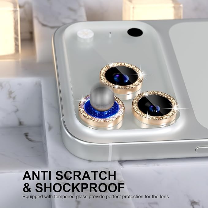 Choiche Compatible for iPhone 17 Pro/iPhone 17 Pro Max Camera Lens Protector - Image 3