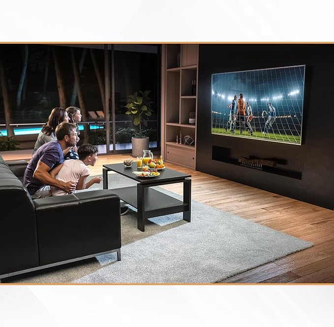 Ultra Slim Tilt TV Wall Mount Bracket for Samsung QM85R-B 85" Class 4K Smart LED Commercial Display - QM85R-B - Low Profile 1.7" from Wall, 12° Tilt Angle, Easy Install