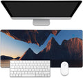 EOBKLAX Fantasy Landscape Large Gaming Mouse Pad,Waterproof Desk Mat for Desktop,Non-Slip Rubber Base Mousepad with Stitched Edges for Laptop Office and Home 35.4X15.7 Inch