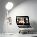 7" Desk Ring Light with Stand for Computer, 30 Lighting Modes for Video by Yarrashop