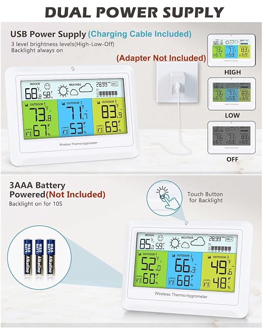 Weather Station Wireless Indoor Outdoor - Image 7
